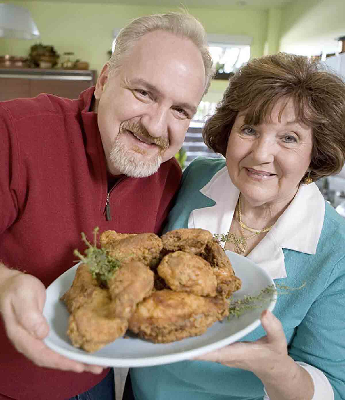 Chef Art with his Mother